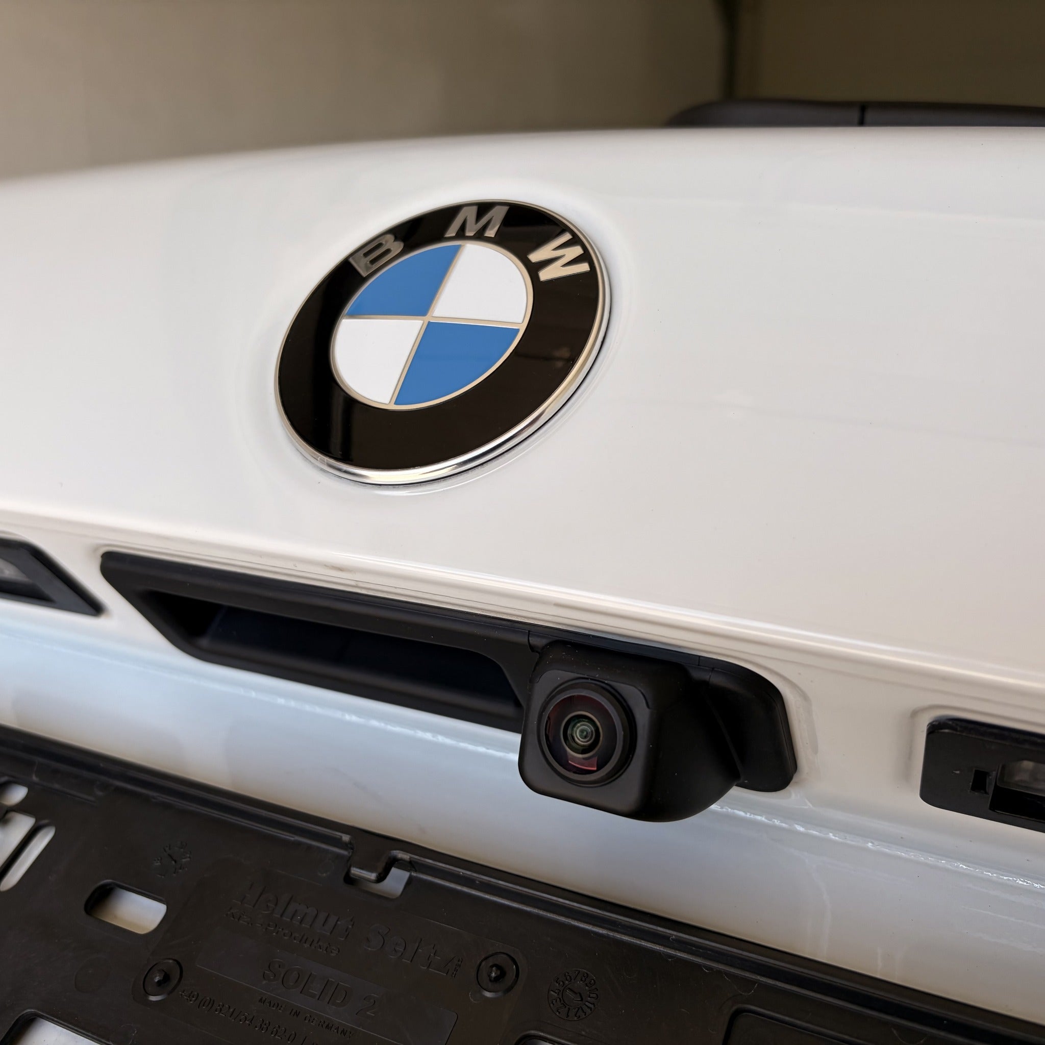 OEM rear view camera retrofit kit for BMW