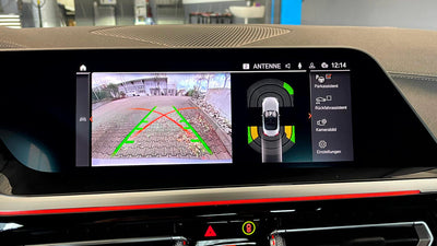OEM rear view camera retrofit kit for BMW