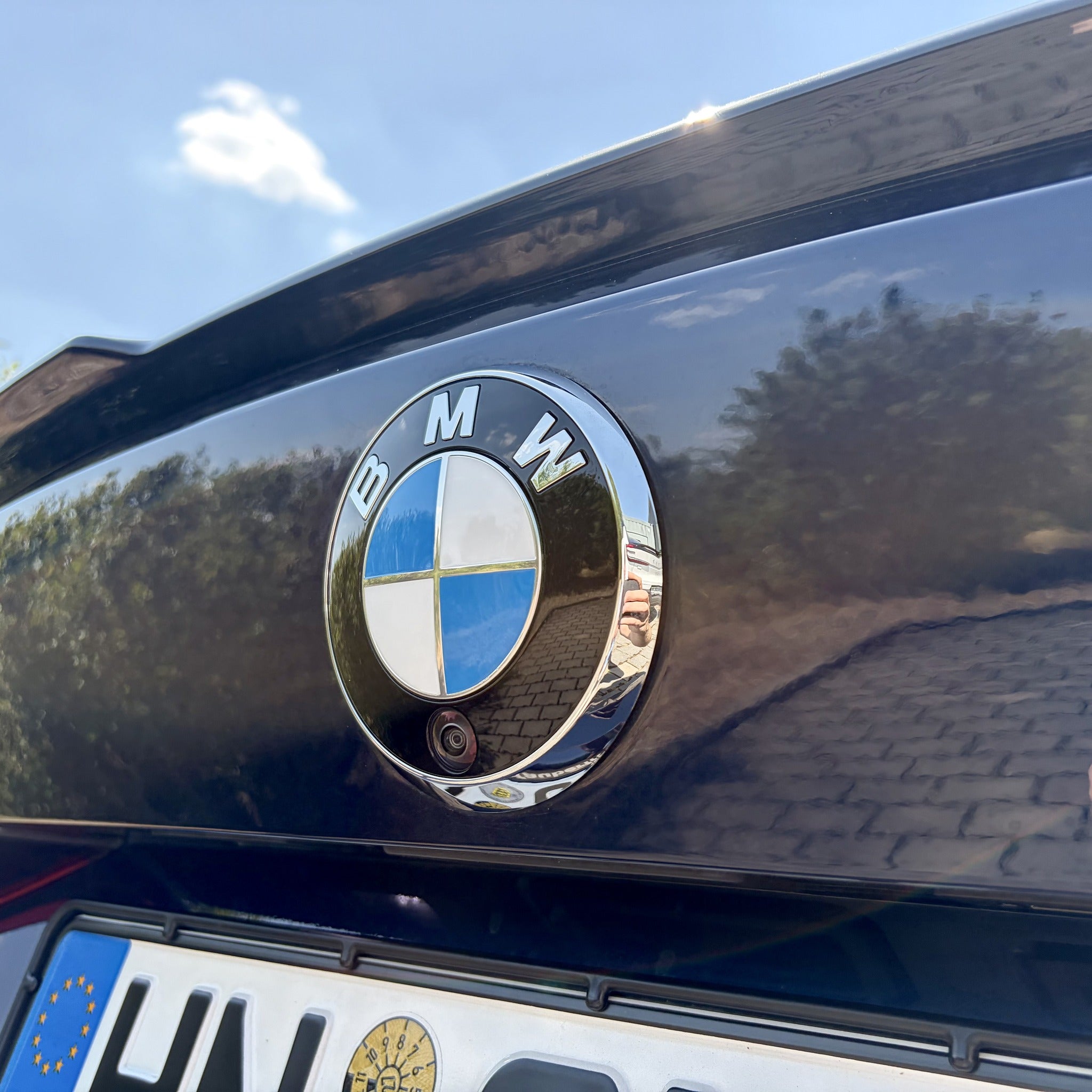 OEM rear view camera retrofit kit for BMW